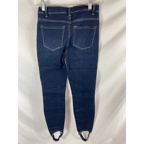 Boston Proper Stirrup Jeans dark wash size 2 - Picture 5 of 7